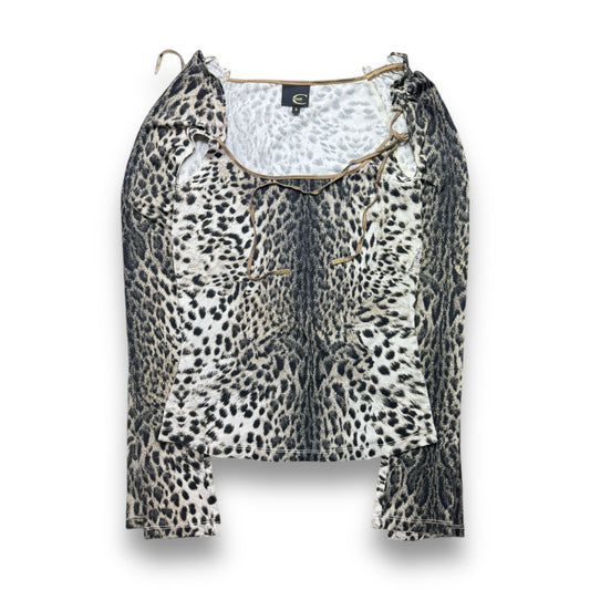 Cavalli Leopard print top (S)