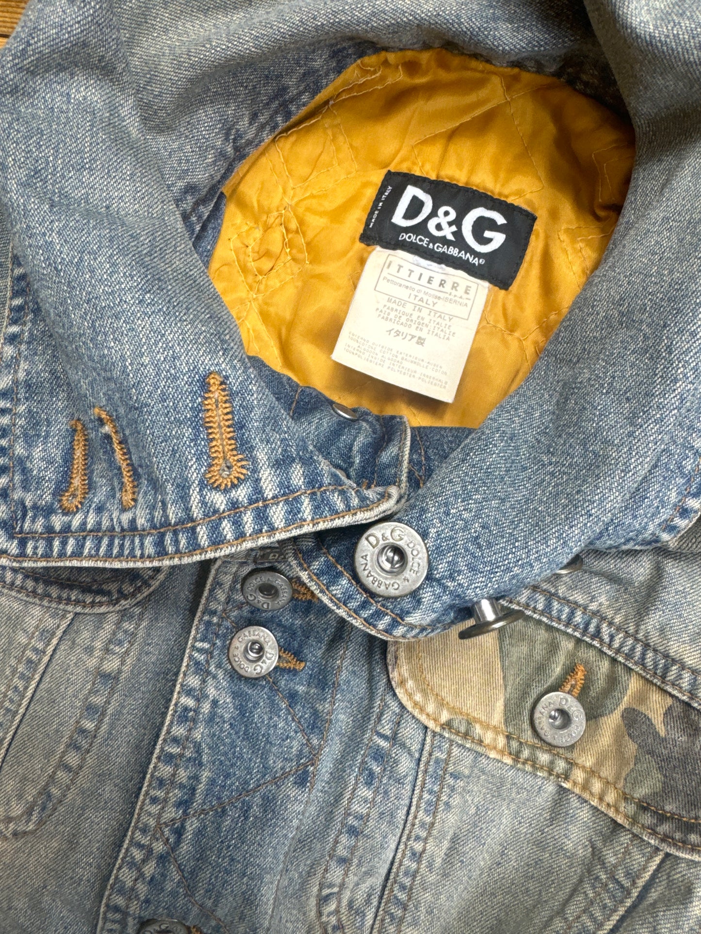 Dolce & Gabbana Hybrid denim jacket